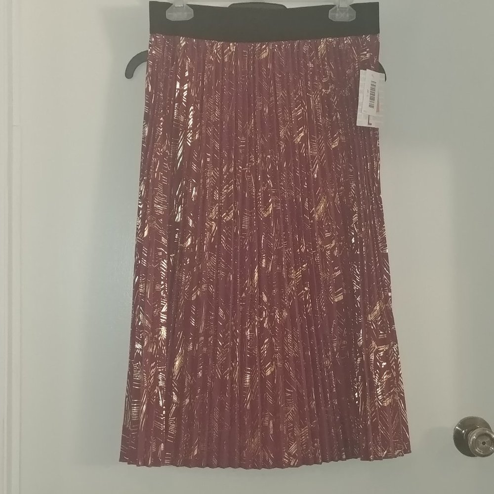 LuLa Roe Jill Pleated Skirt